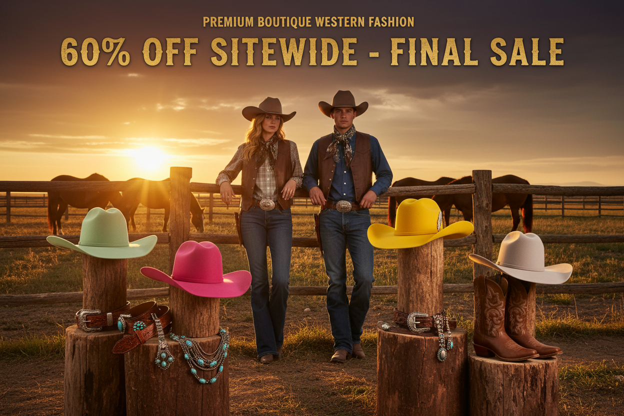 60% OFF Final Sale - Con productos HOWDYLAND