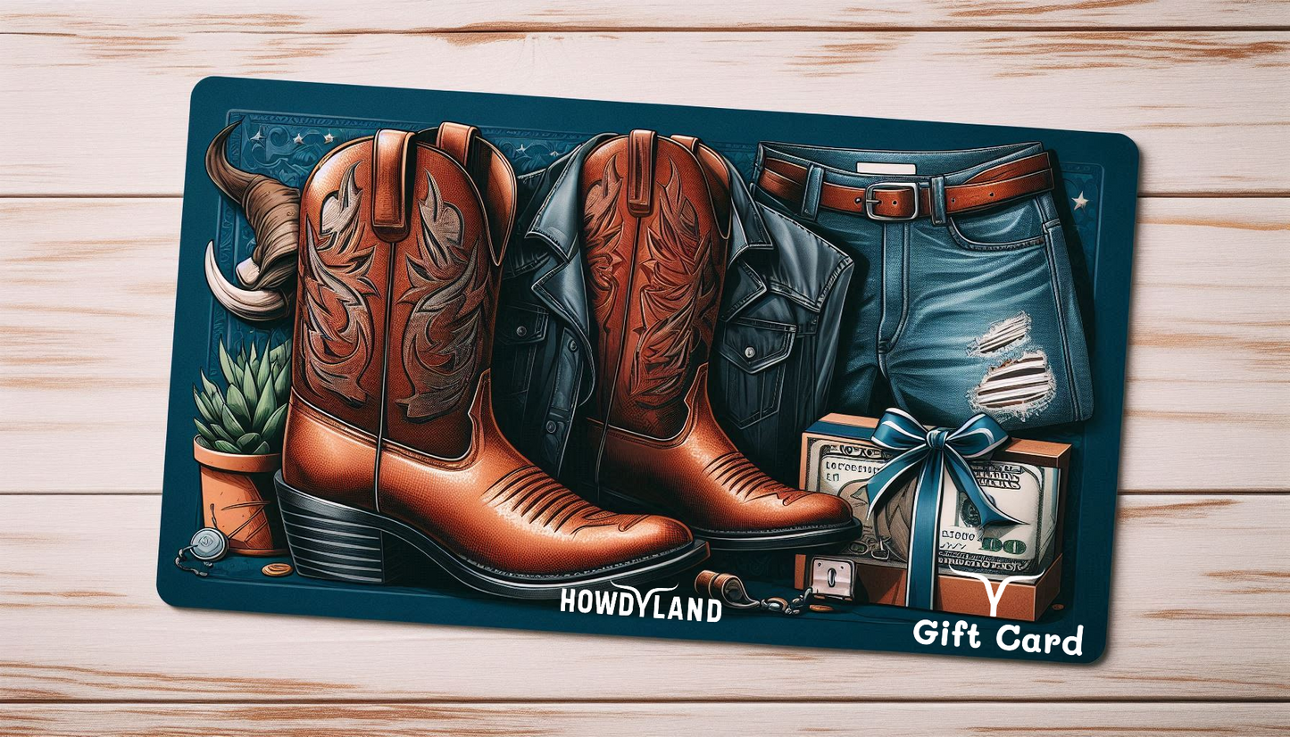 The HOWDYLAND Gift Card