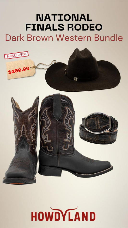 Dark Brown Western Bundle