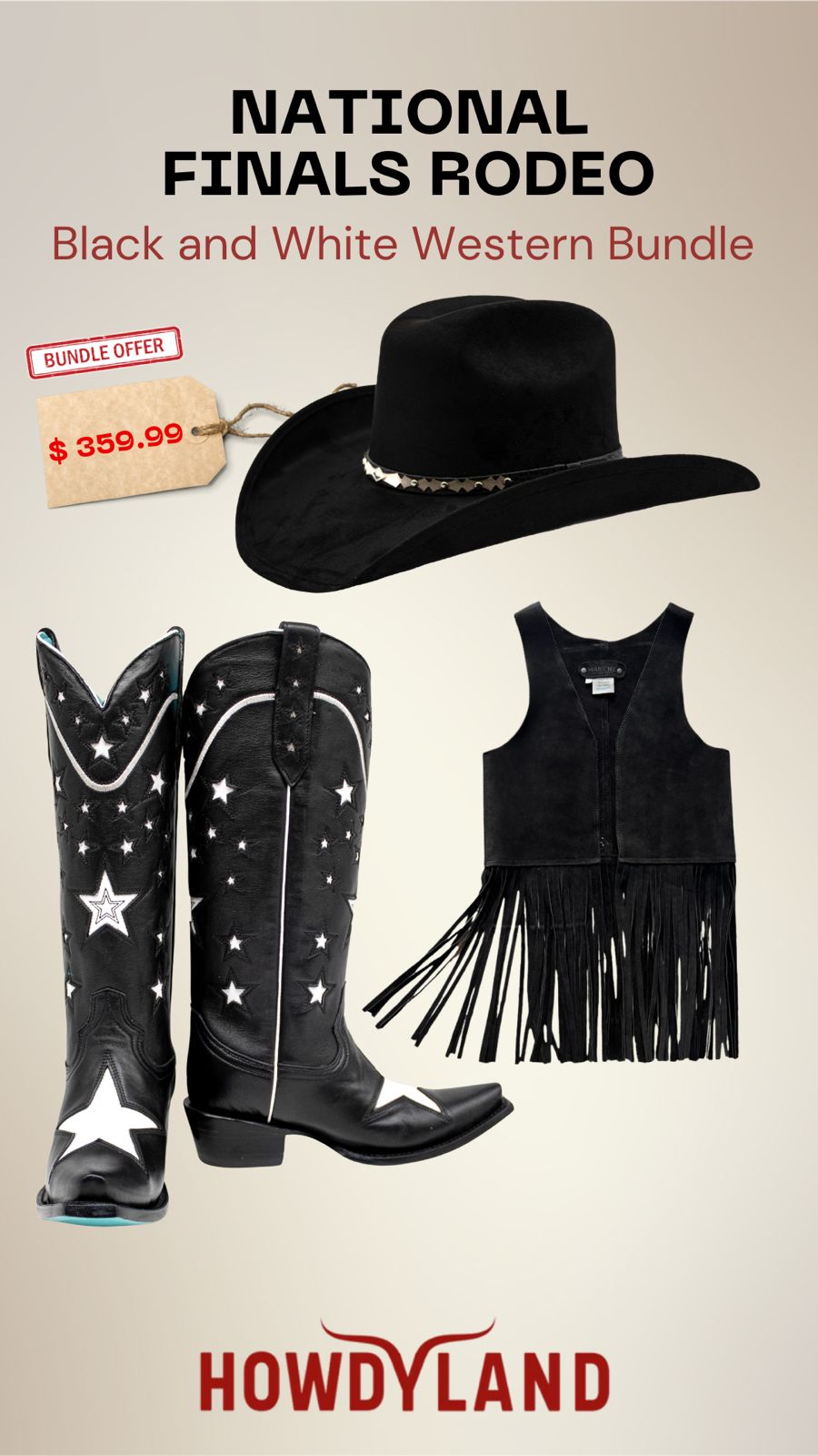 Black and White Western Bundle