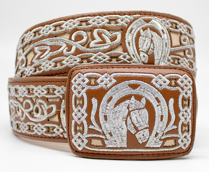 The Horse Square Buckle